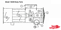 HEat Wagon 1800B body parts 2014